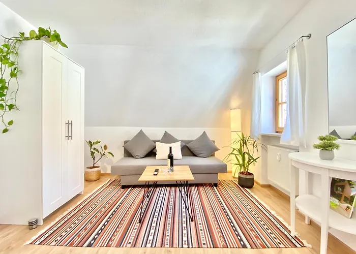 Old Town Schlossblick I Kueche I Lägenhet