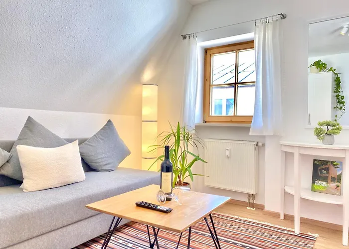 Old Town Schlossblick I Kueche I Lägenhet Füssen